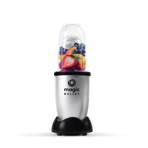 The Magic Bullet Essential Personal Blender in Silver: Compact, Powerful, and Versatile